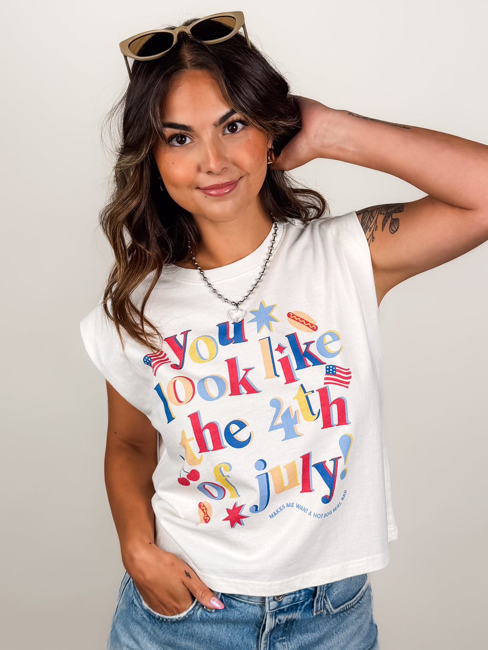 You Look Like The 4th Of July Tank