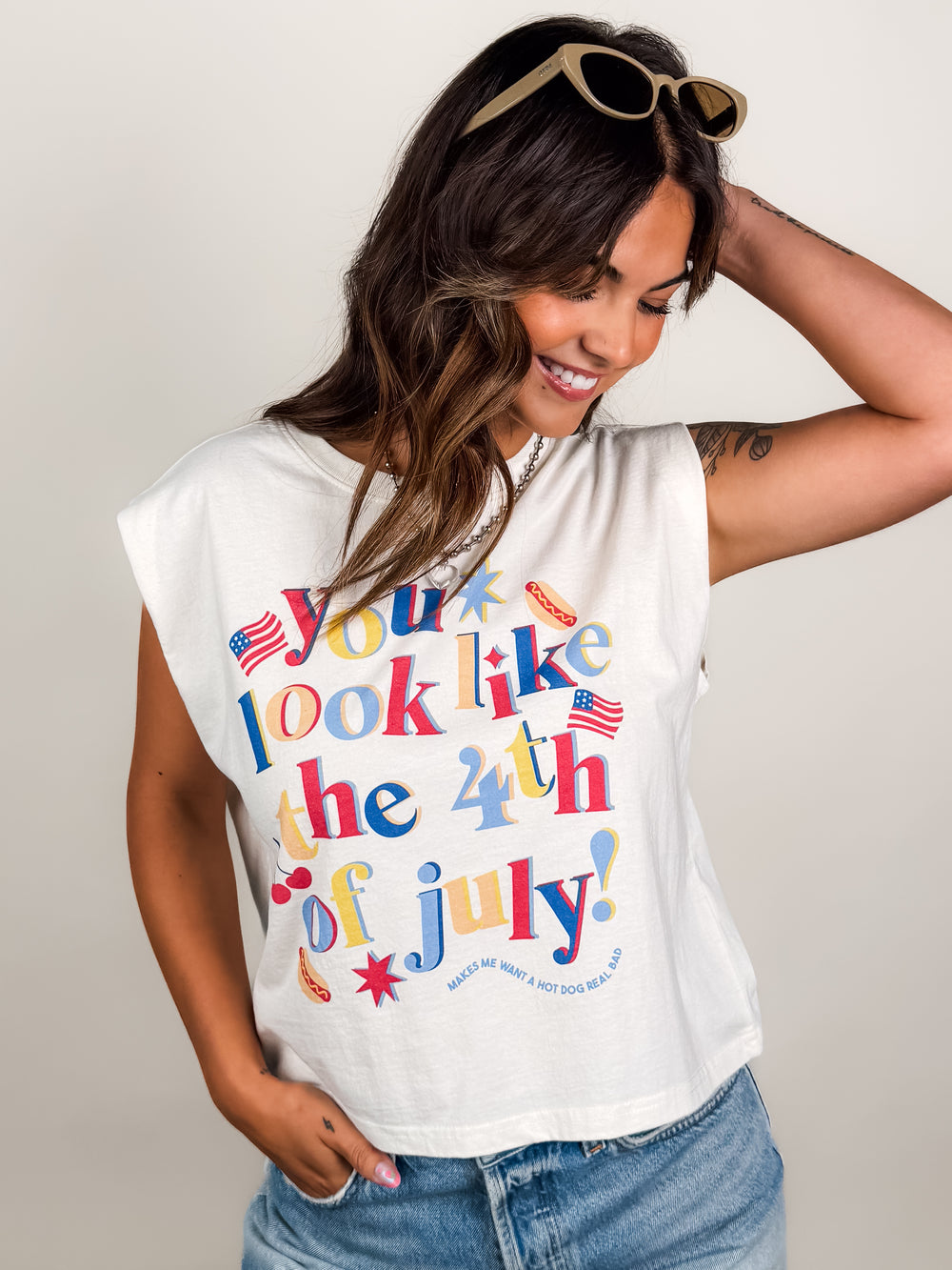 You Look Like The 4th Of July Tank