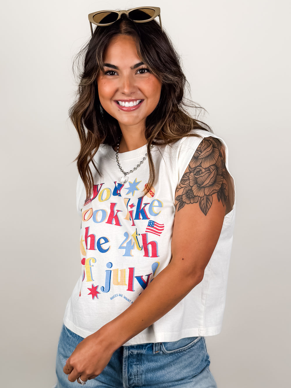 You Look Like The 4th Of July Tank