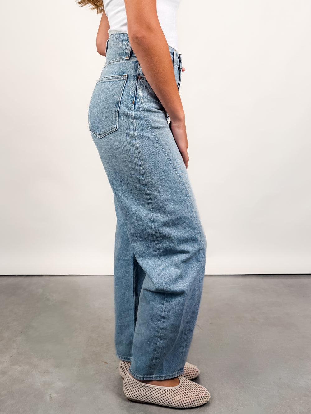 Luna Pieced Jean In Addition