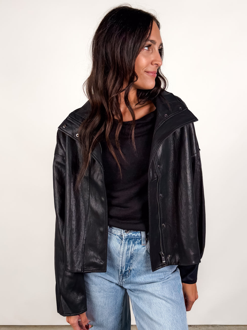 Kick A Little Dust Up Leather Jacket