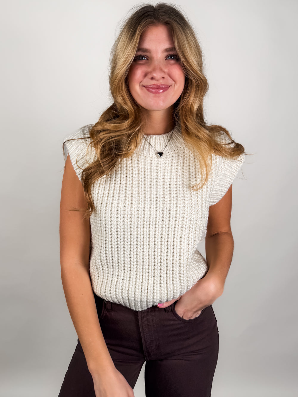 Chunky Handknit Tank