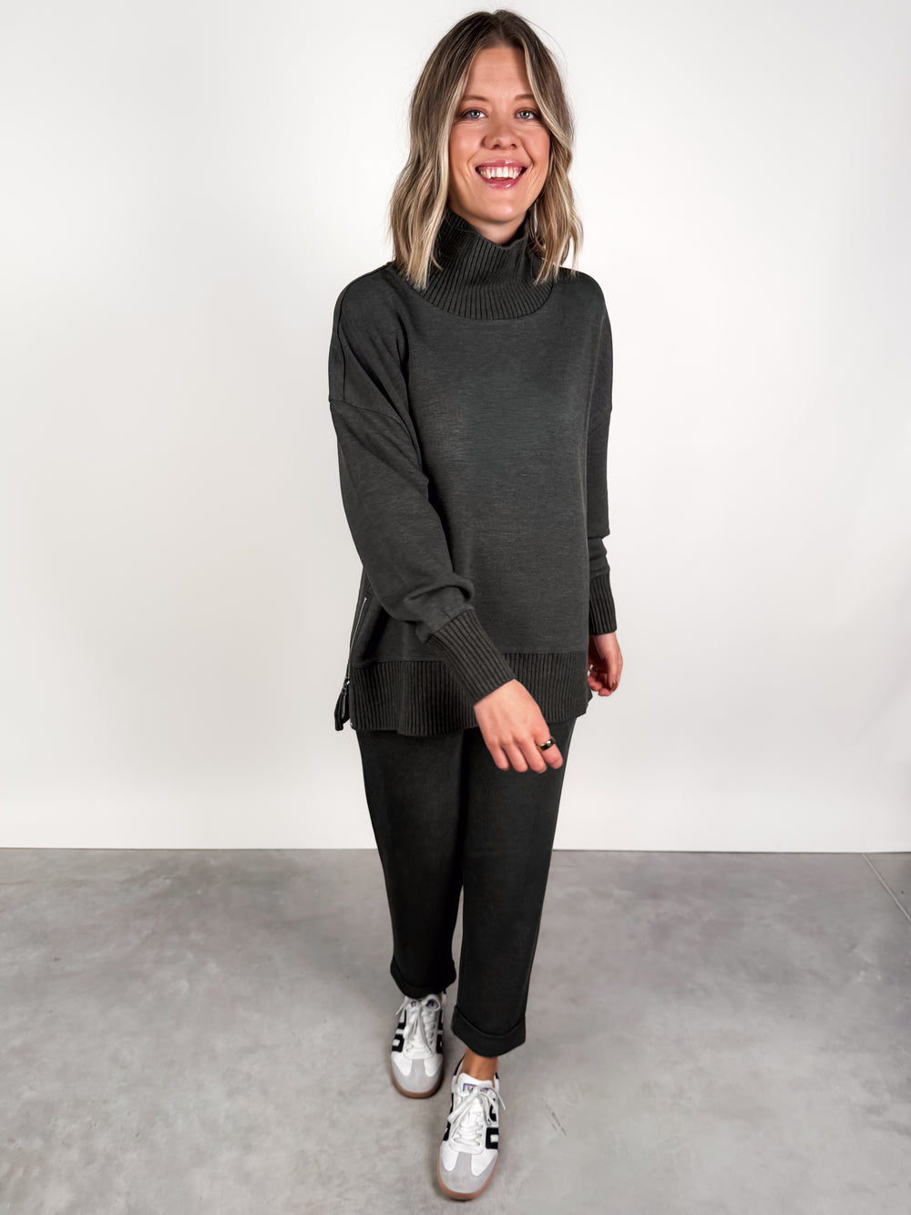 Barker High Neck Sweatshirt