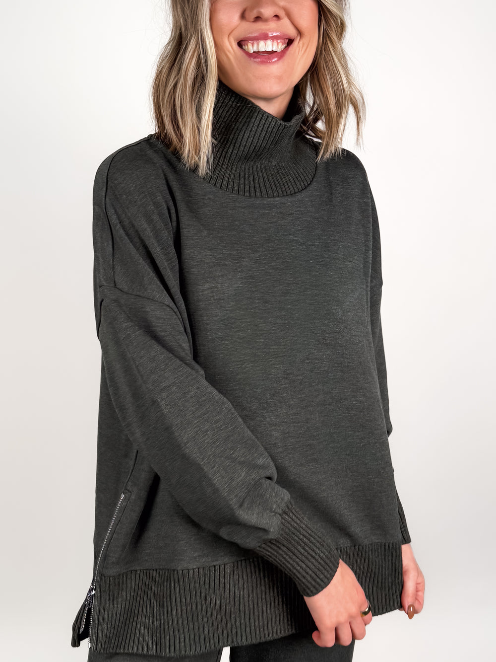 Barker High Neck Sweatshirt