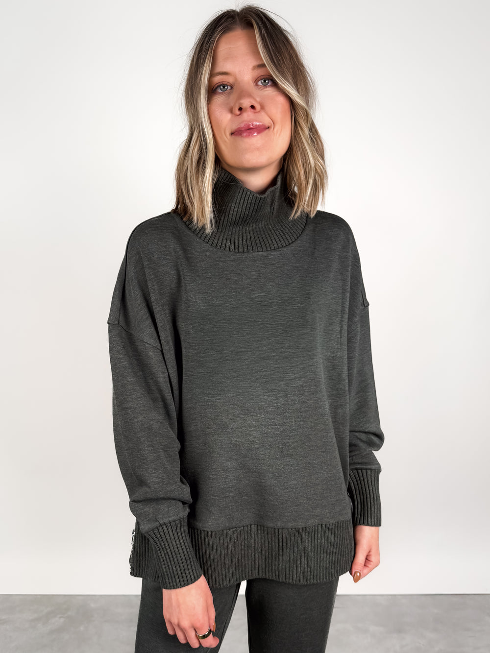 Barker High Neck Sweatshirt