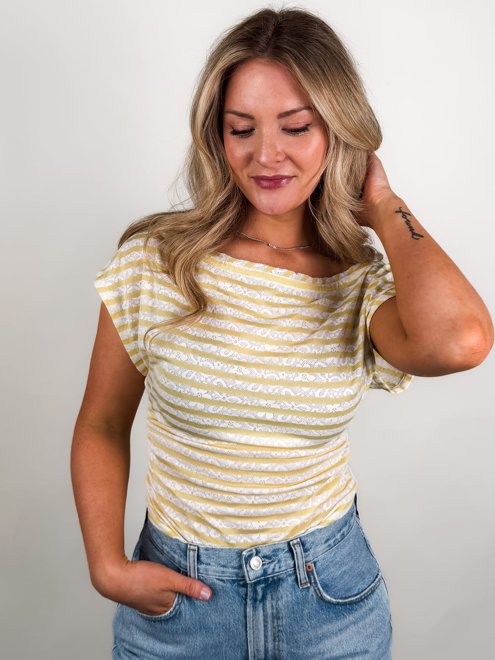 Ellie Striped Top