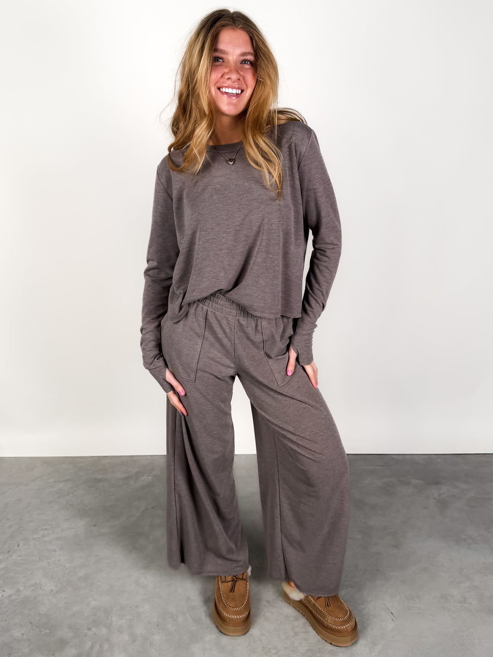 Move Along Crop Sweatshirt