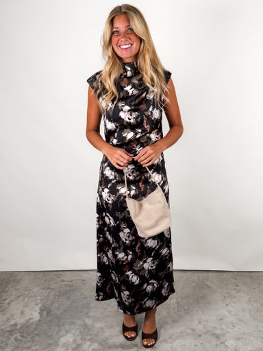 High Neck Wedding Guest Dress
