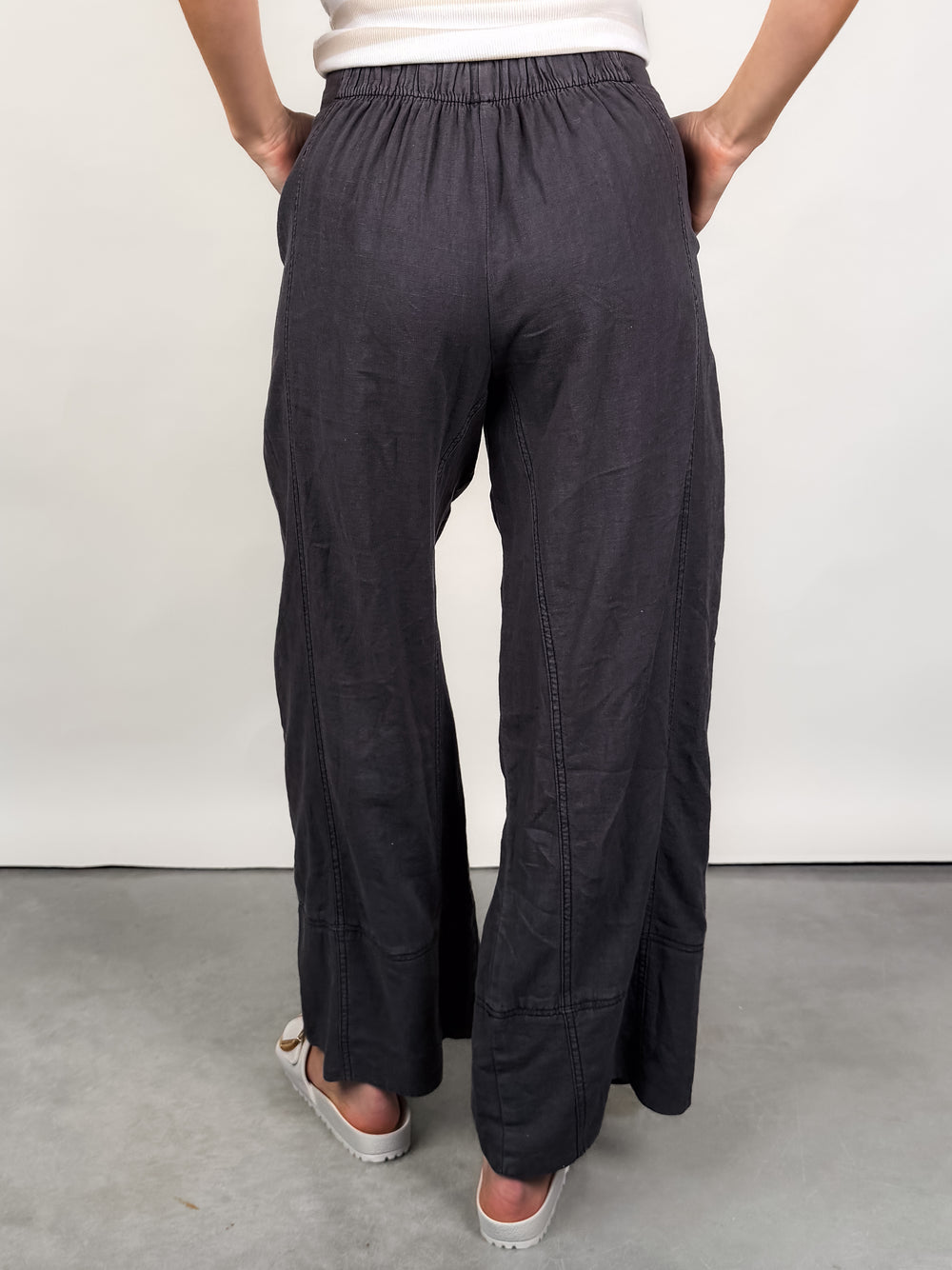 Days End Linen Pull On Pants
