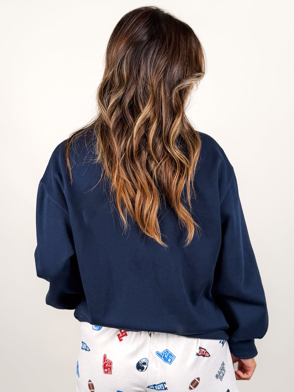 Boyfriend Patch Sweatshirt