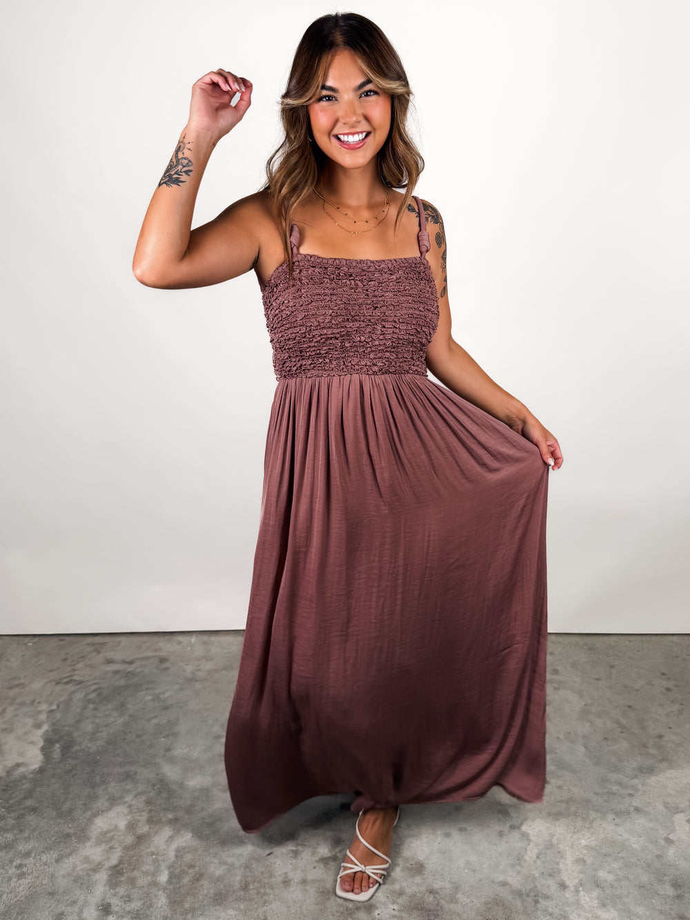 The World We Live In Maxi Dress