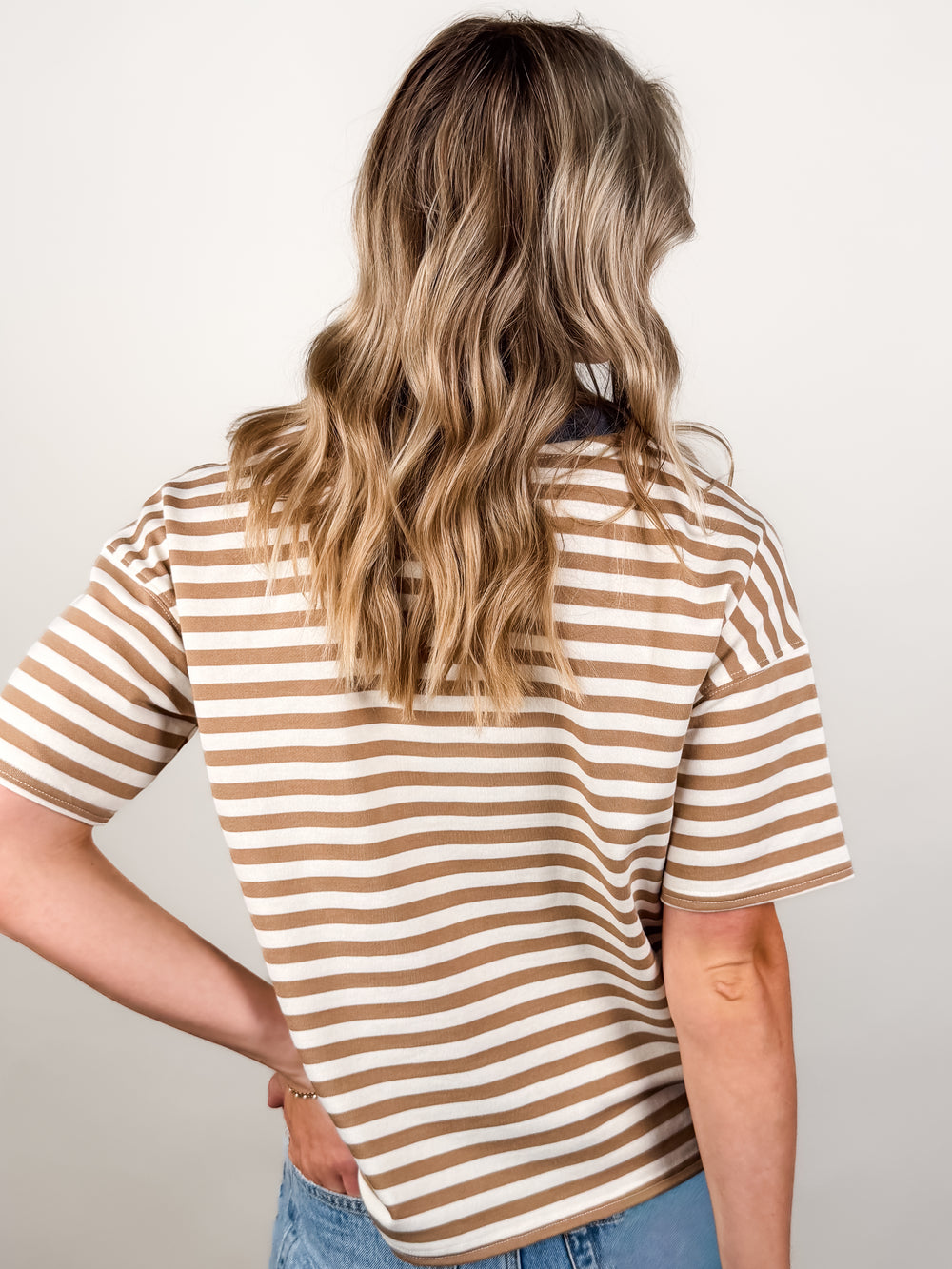 Anywhere Near You Striped Top