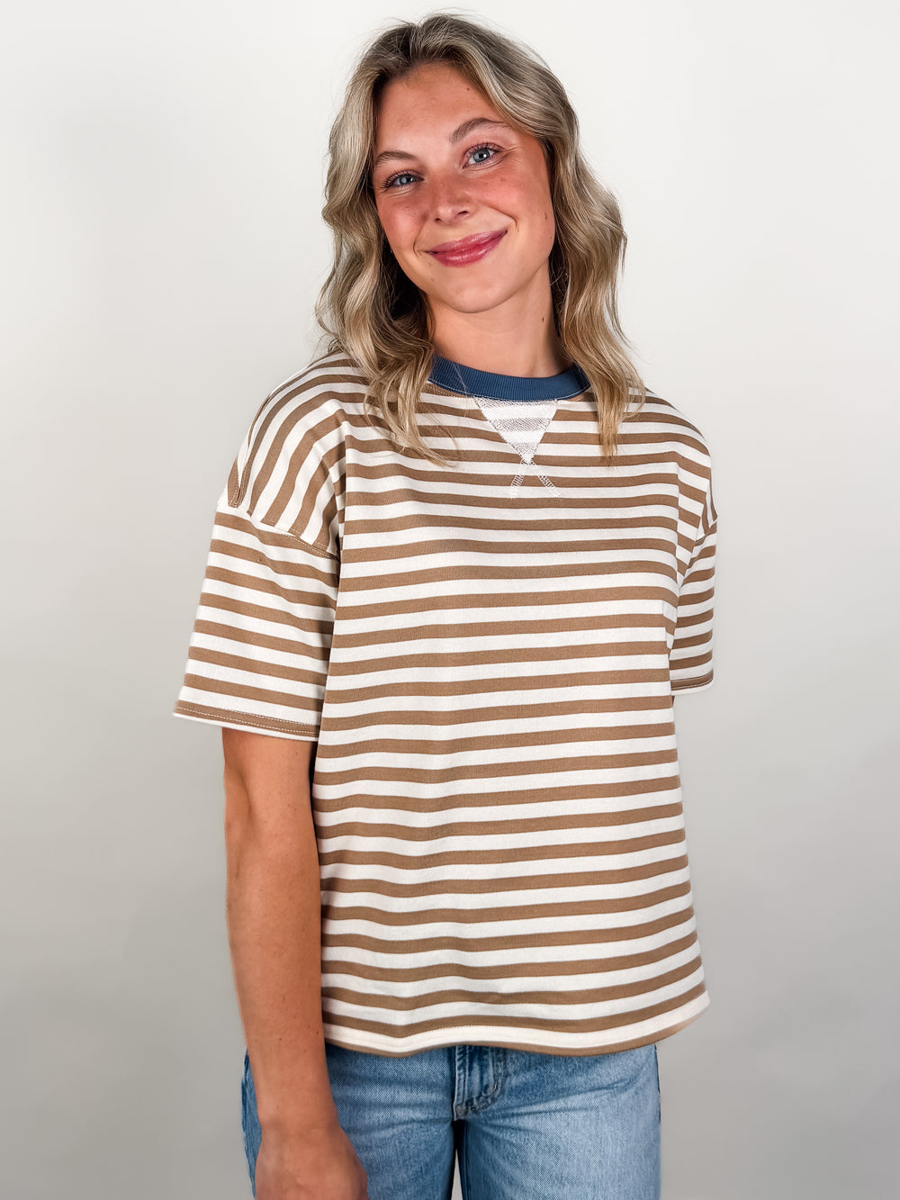 Anywhere Near You Striped Top