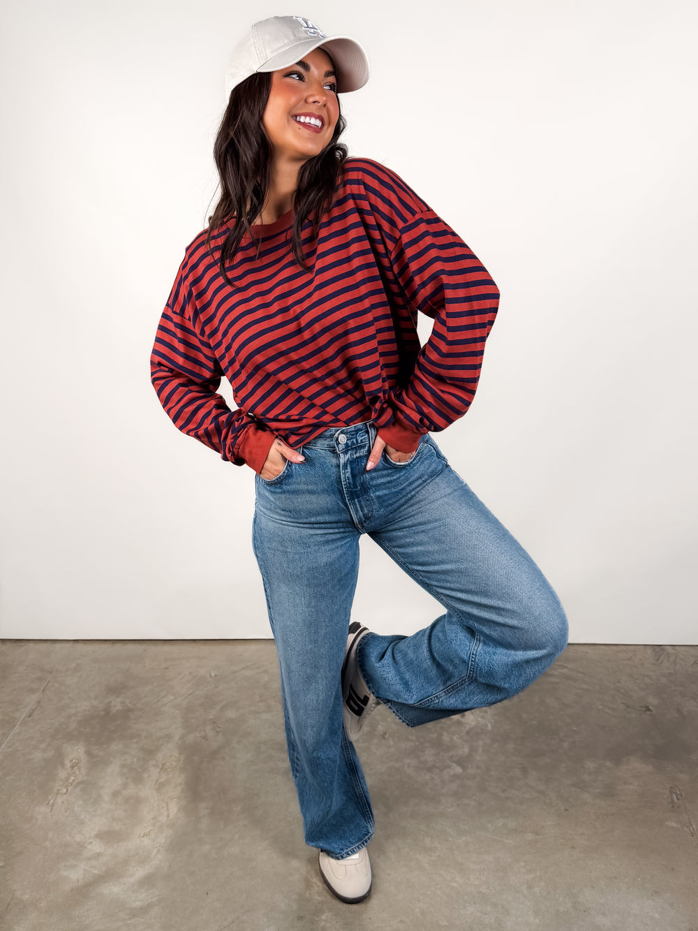 Stripe Meet & Greet Long Sleeve