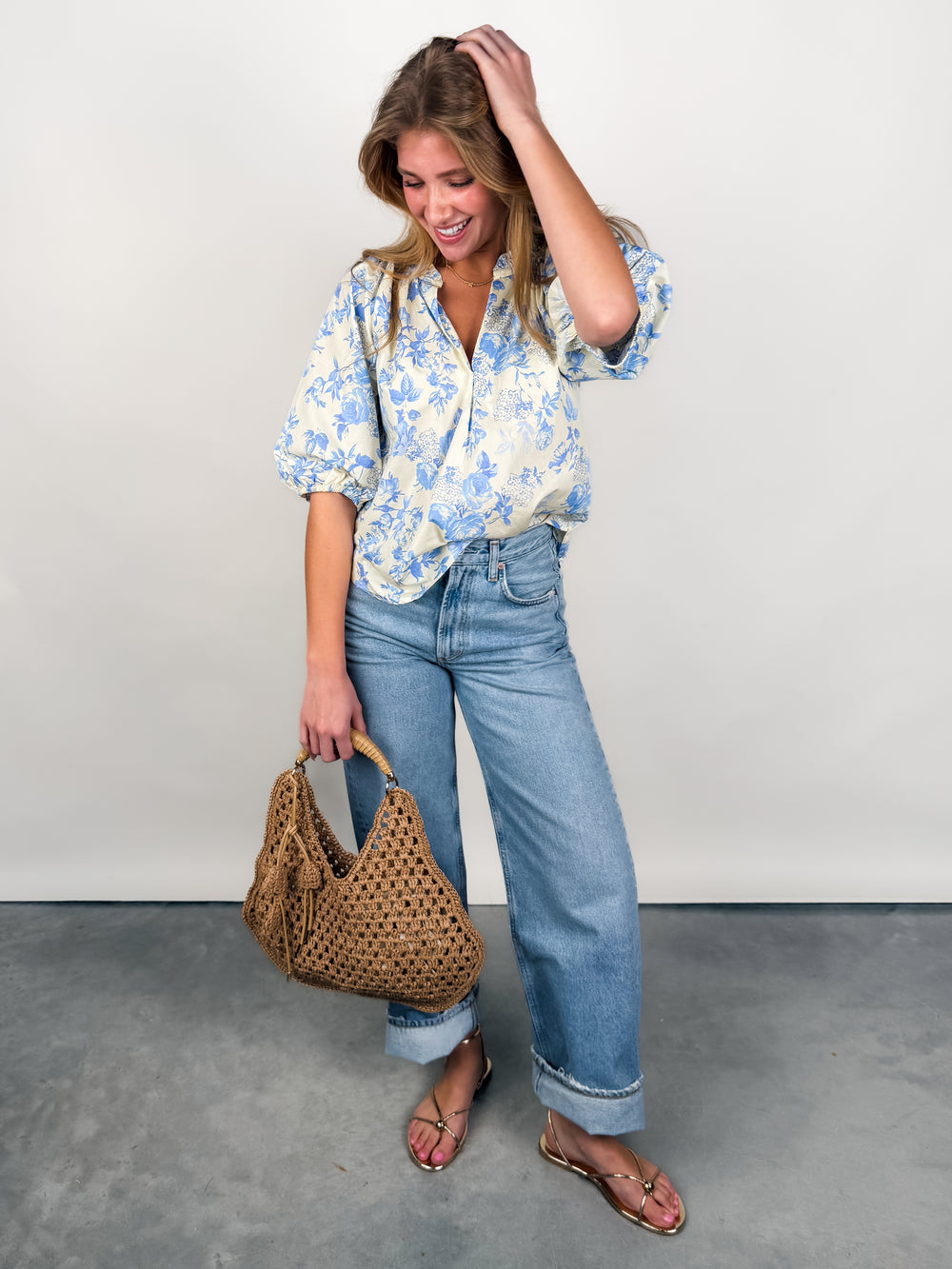 Hazel Floral Blouse