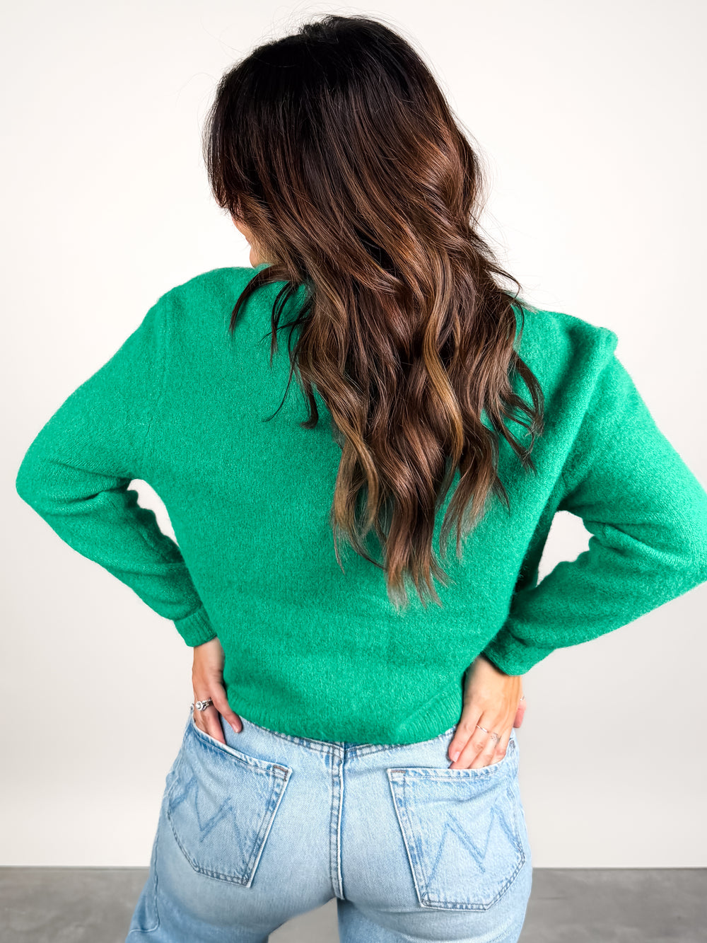 Lucy Button Knit Sweater