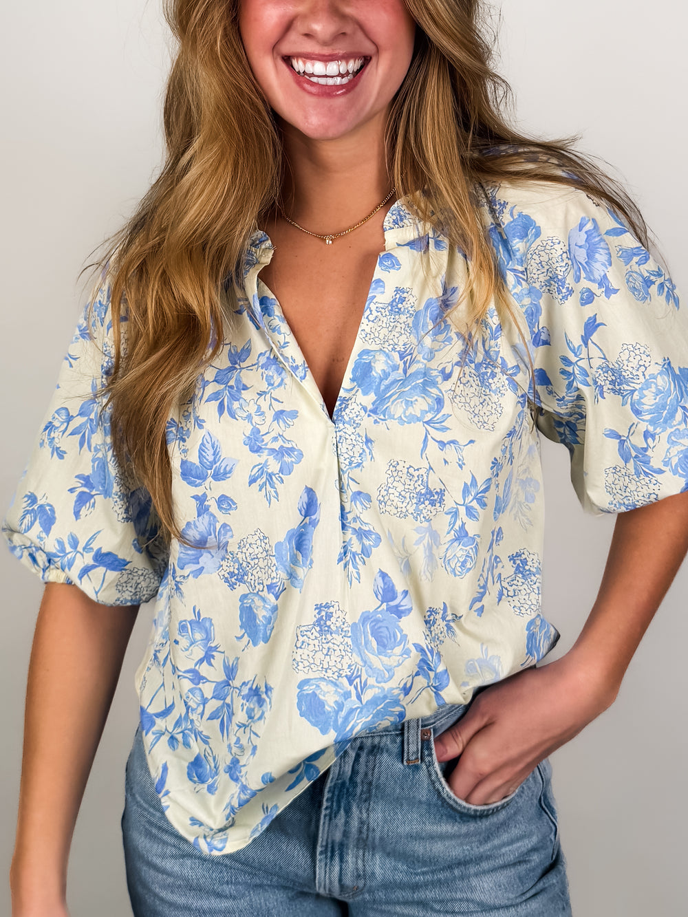 Hazel Floral Blouse