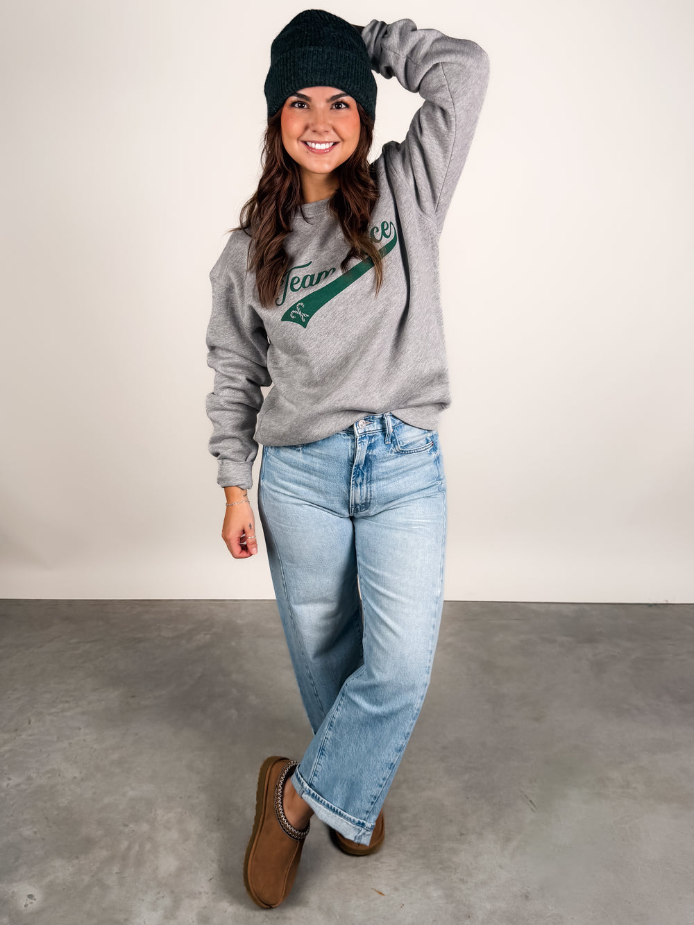 Team Naughty/Team Nice Reversible Sweatshirt