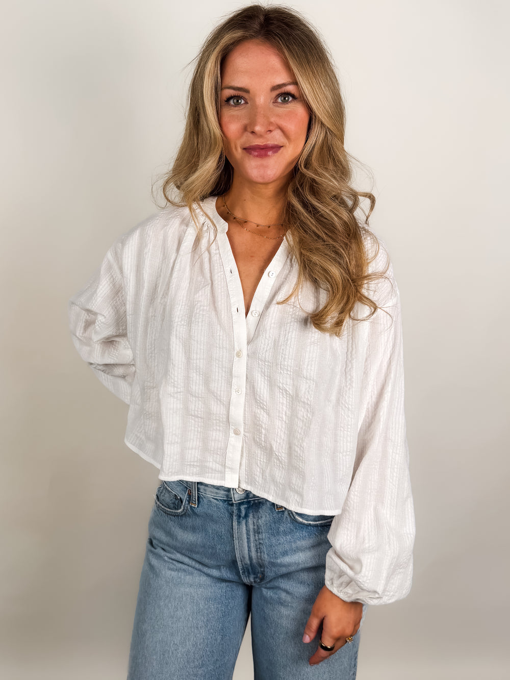 Radiate Volume Blouse