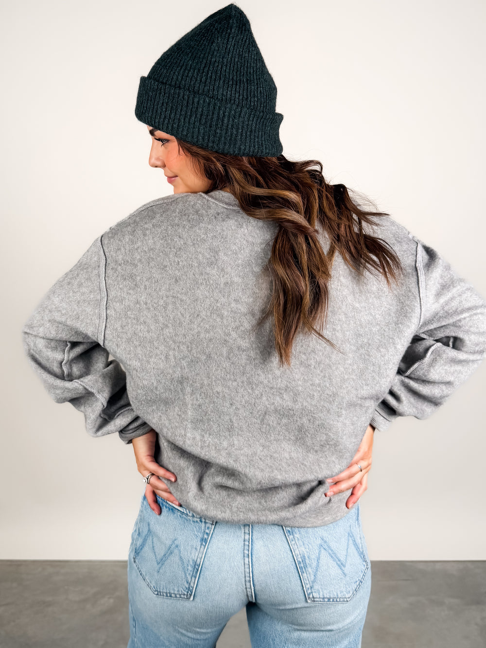 Team Naughty/Team Nice Reversible Sweatshirt