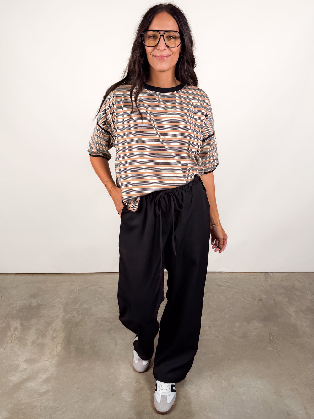 Find A Reason Striped Tee