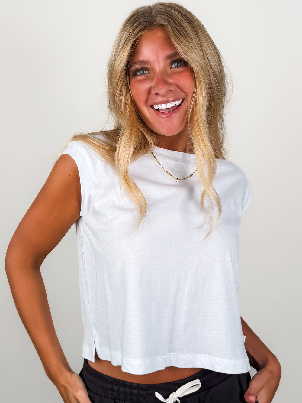 Flex Sleeveless Tee