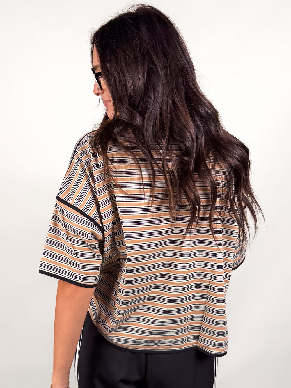 Find A Reason Striped Tee