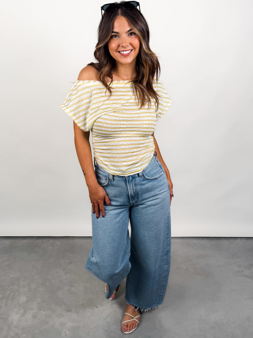 Ellie Striped Top