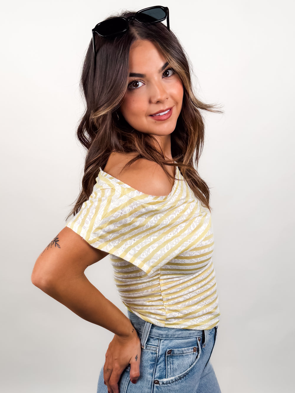 Ellie Striped Top