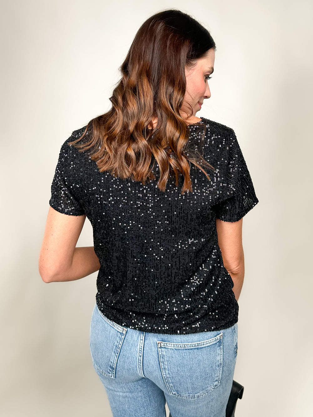 Marbella Sequin Top