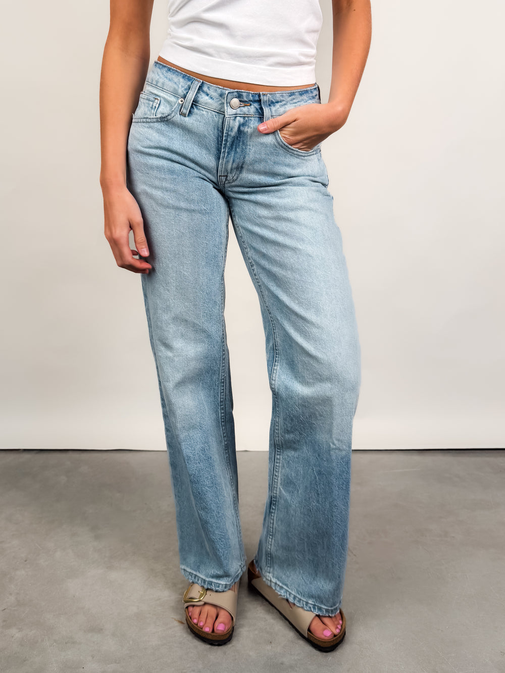 Good Vintage Low Loose Jeans