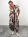 Striped Jumpsuit
