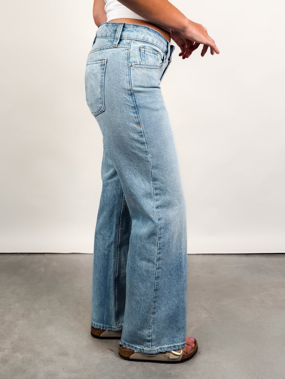 Good Vintage Low Loose Jeans