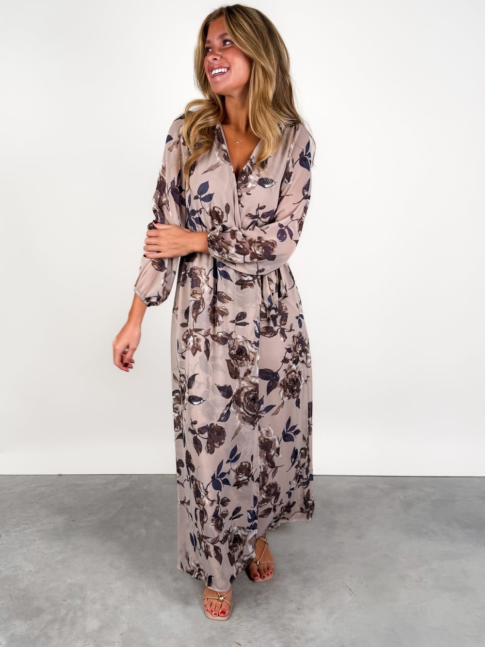 The One She Got Floral Maxi Dress