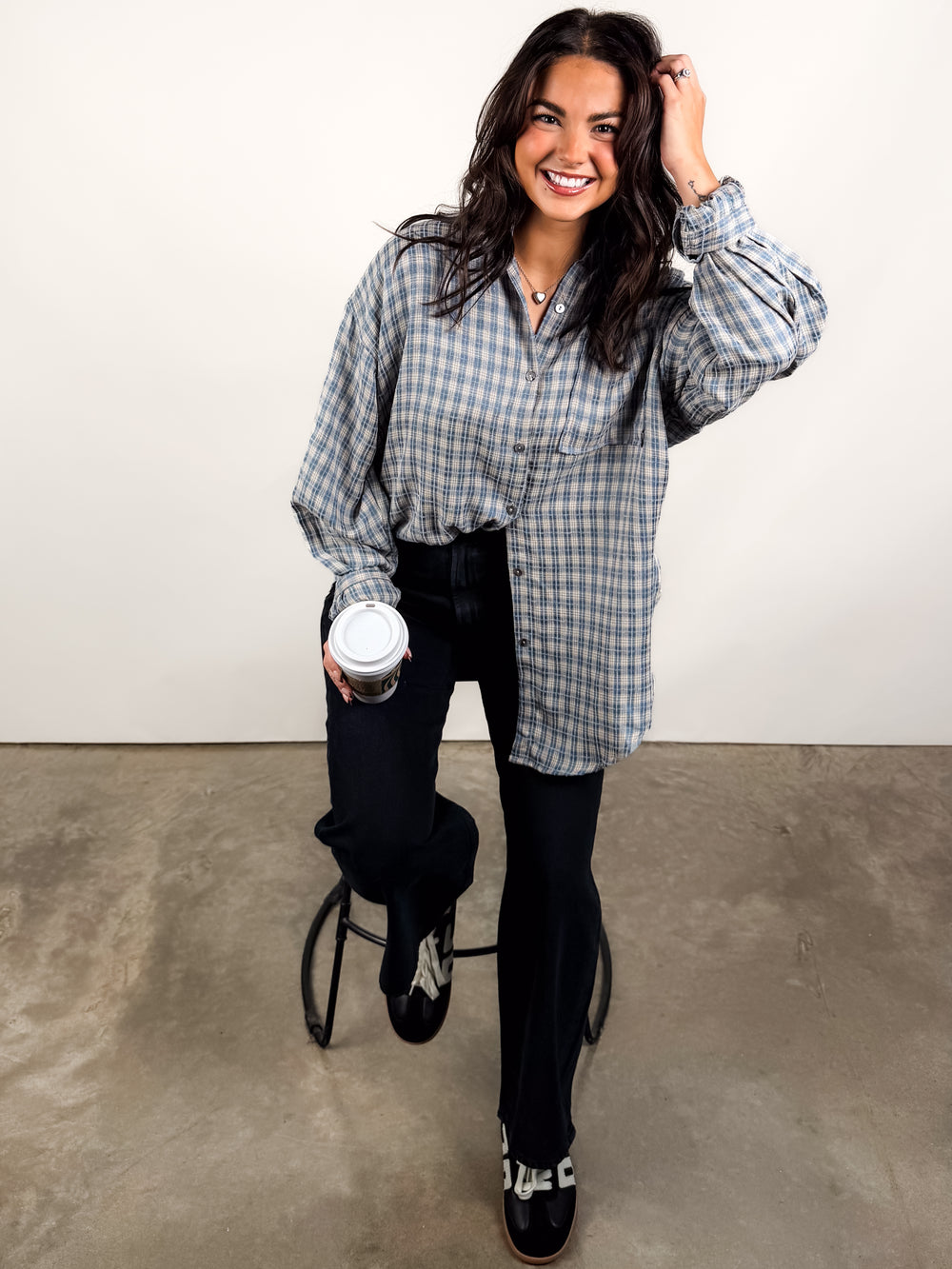 Mia Checkered Shirt