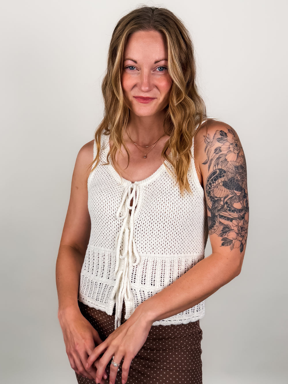 Solano Crochet Tank