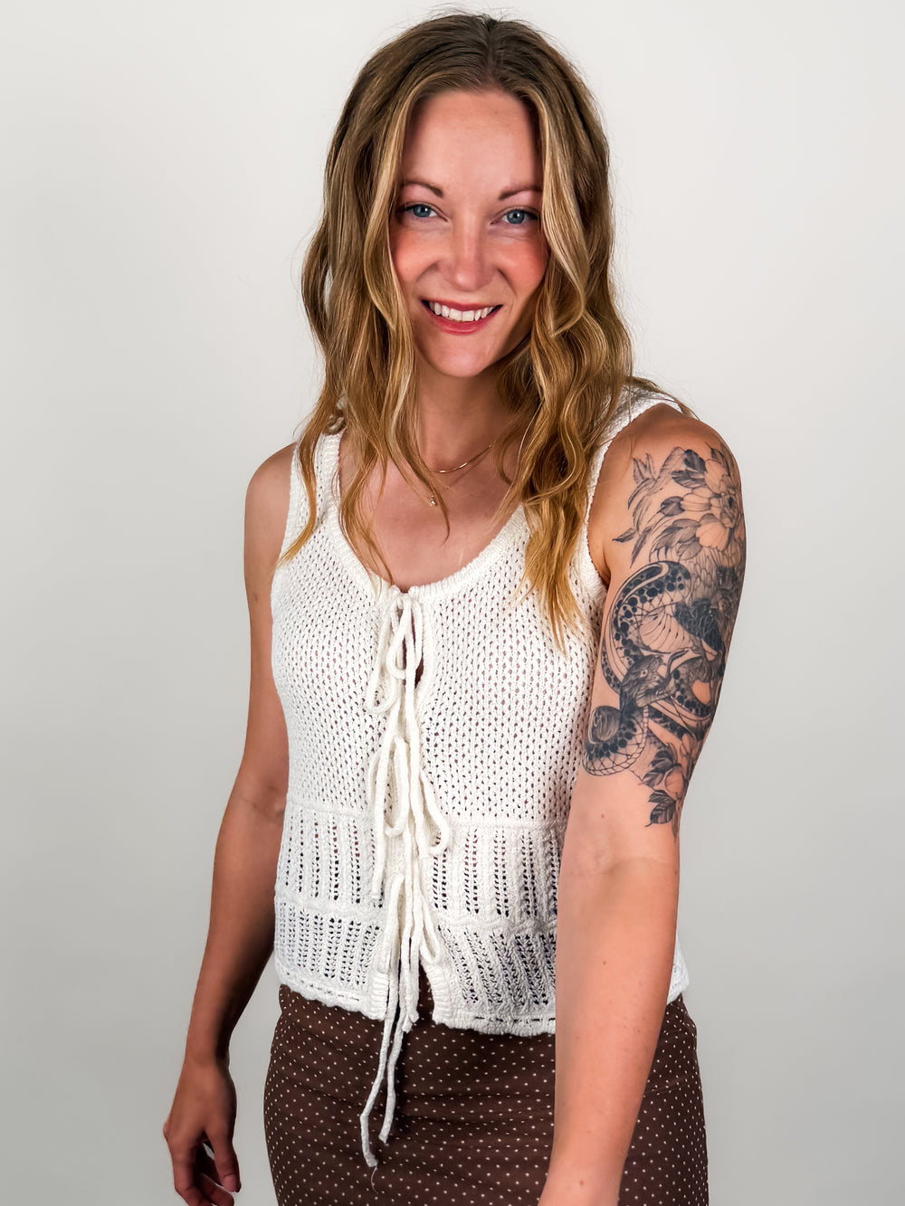 Solano Crochet Tank