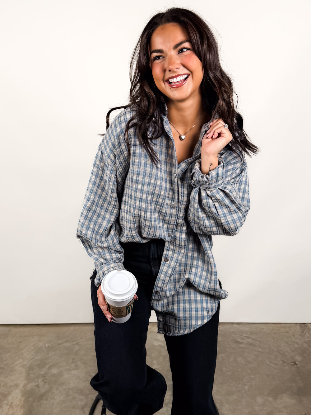 Mia Checkered Shirt