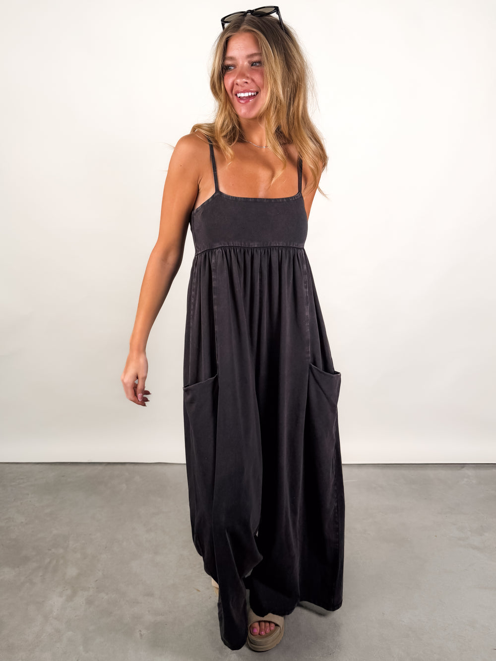 Hot Shot Strappy Onesie