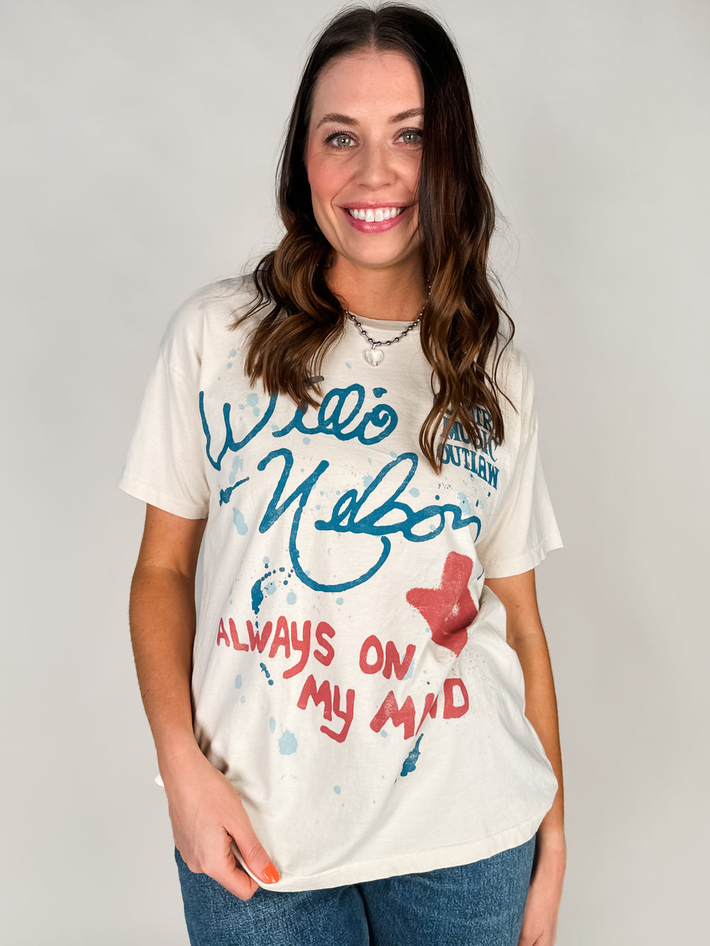 Willie Nelson Always On My Mind Merch Tee