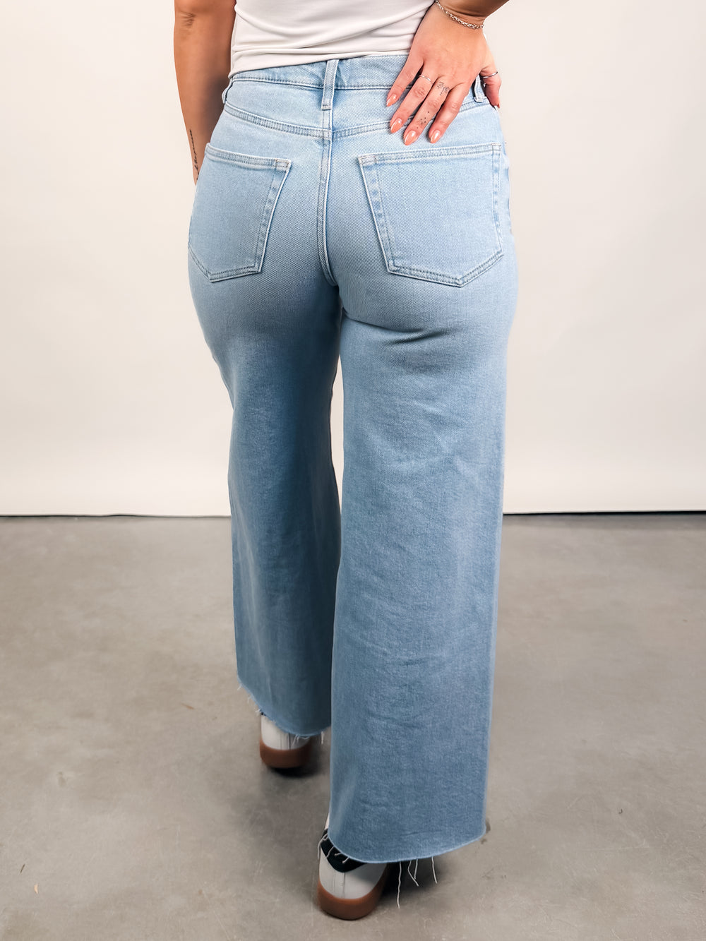 Nova Crop High Rise Wide Leg