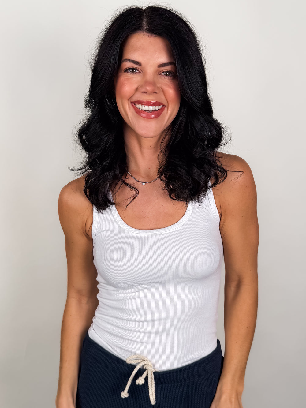 London Viscose Rib Tank