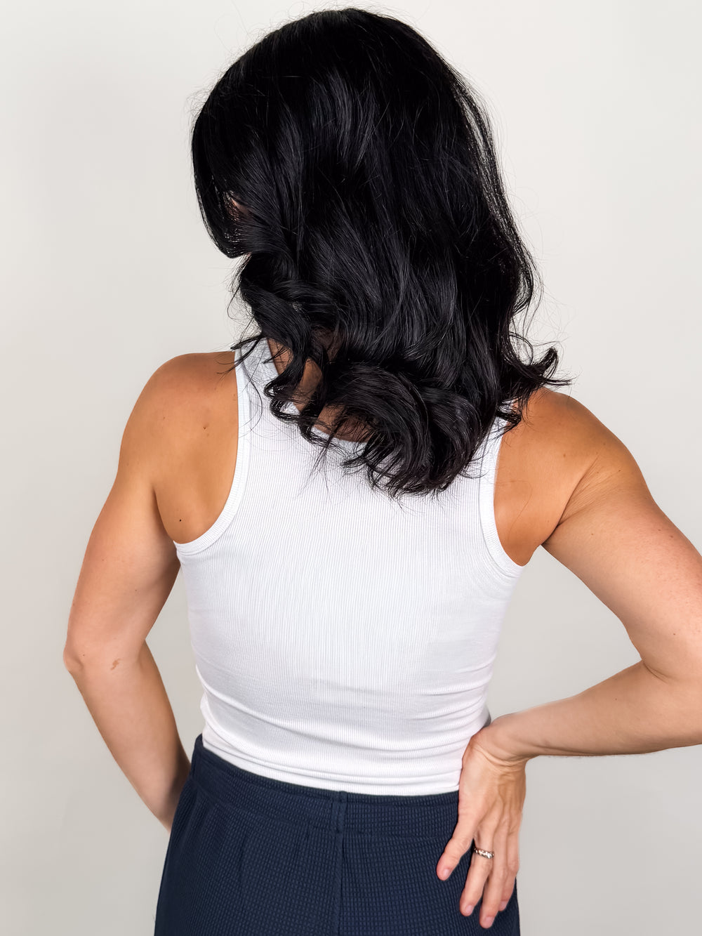 London Viscose Rib Tank