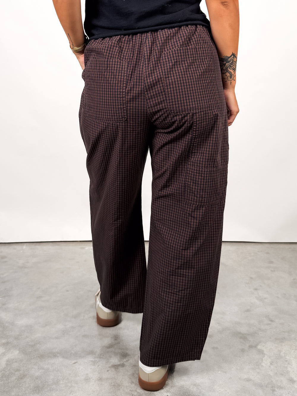Theo Drawstring Poplin Pants