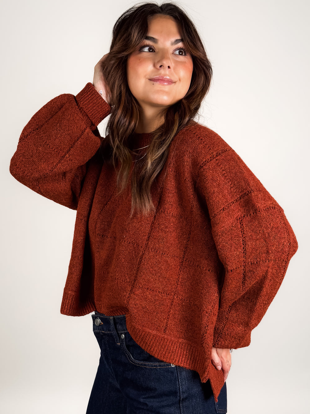 Kick It Back Sweater