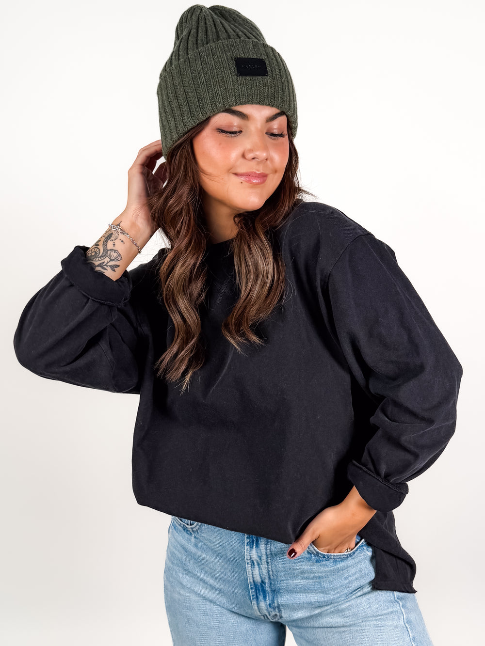 What I Can Do Mineral Washed L/S Tee