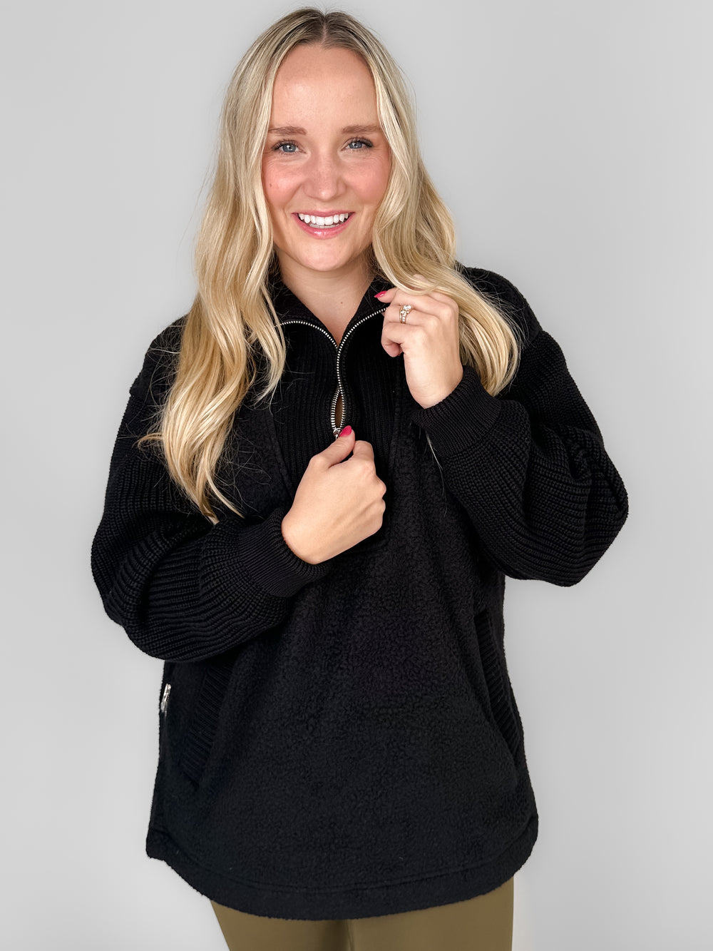 Theresa Half Zip Fleece