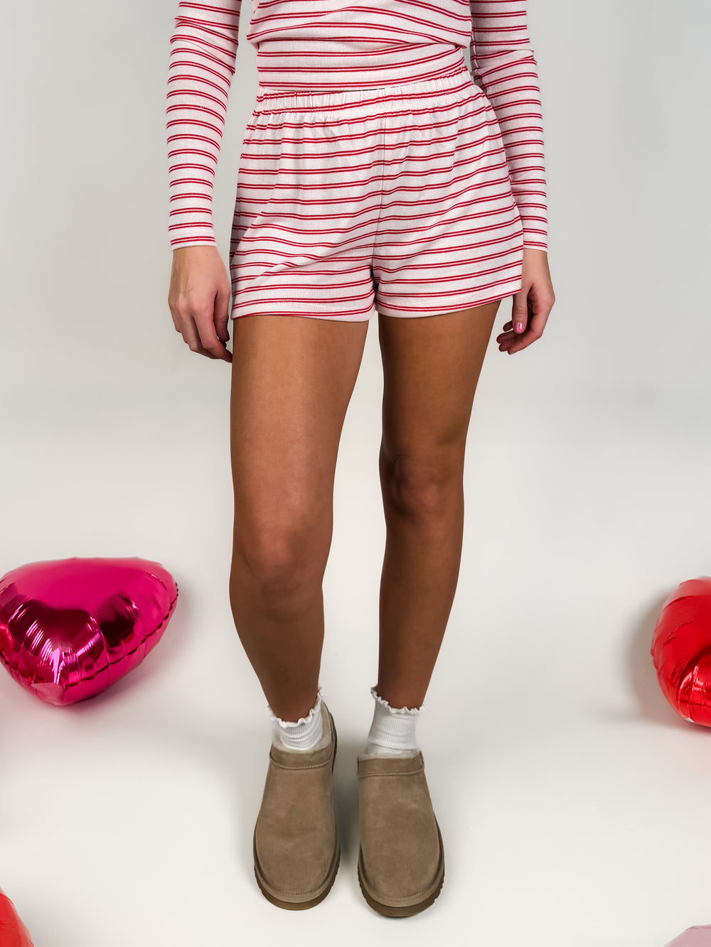 Pajama Day Stripe Short