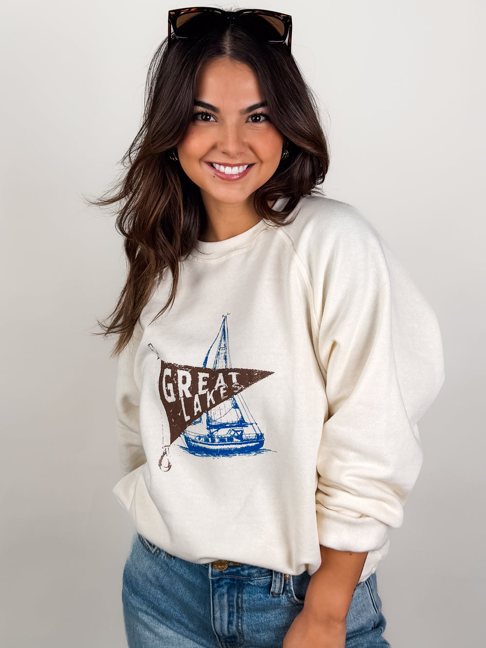 Great Lakes Raglan Crew