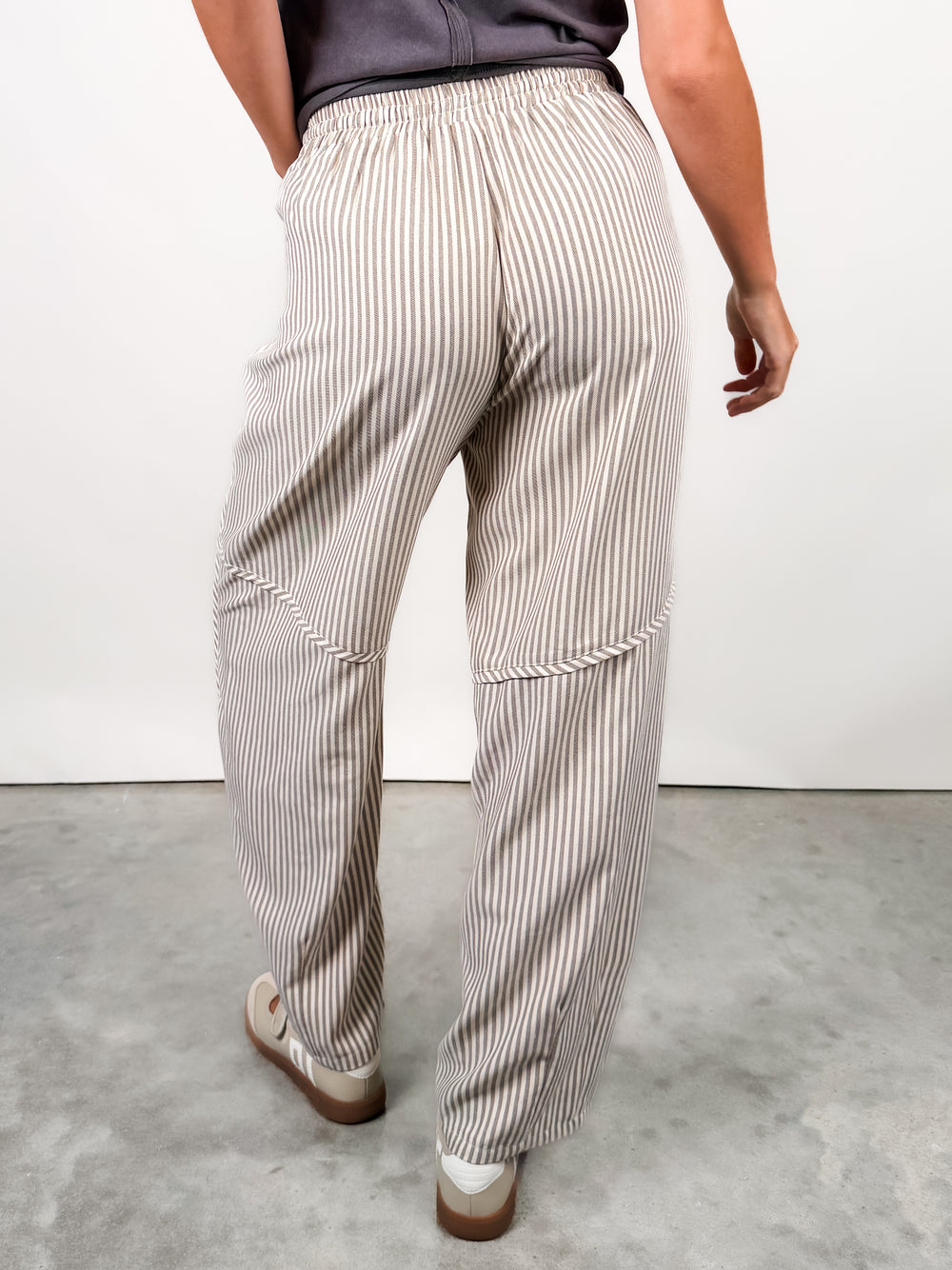I Can Sit Wondering Striped Pants